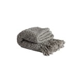 SCA THROW DARK GREY 170 - BLANKETS, TOWELS